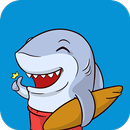 Surfer Shark Emoji Keyboard Sticker APK