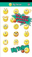 Cute Emoji Smiley Stickers Affiche