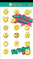 Cute Emoji Smiley Stickers capture d'écran 1