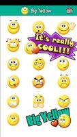 Cute Emoji Smiley Stickers imagem de tela 2