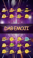 برنامه‌نما Dab Emoji Sticker – Emoji Keyboard عکس از صفحه