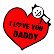 ”Free Father's Day Sticker GIF