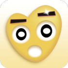 Icona Sticker Heart Emoji Keyoard
