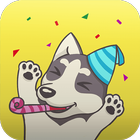 Husky Emoji アイコン