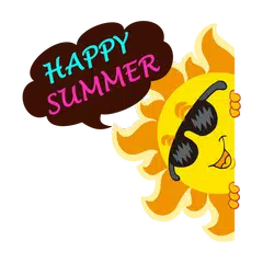 Summer Holiday Sticker GIF APK Herunterladen