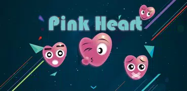 Pink Love Emoji Sticker Art