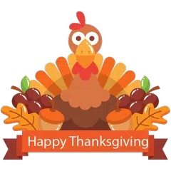 Happy Thanksgiving Day Stickers