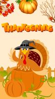 پوستر Happy Thanksgiving Day Stickers