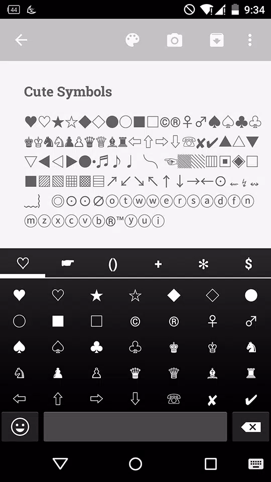 Ảnh đẹp cute symbols on keyboard Thủ thuật làm đẹp cho bàn phím