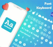 Fonts Keyboard-poster