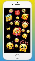 100 Emoji Wallpaper 3D 4K اسکرین شاٹ 1