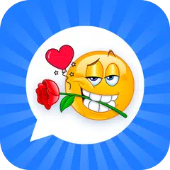 Emoji Love GIF Stickers for WhatsApp