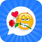 Icona Emoji Love GIF Stickers for WhatsApp
