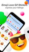 Emoji Love GIF Stickers for WhatsApp imagem de tela 1