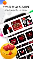 3 Schermata Emoji Love GIF Stickers for WhatsApp