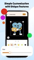 Funny Emoji - Emoji Maker স্ক্রিনশট 2