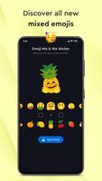 Emoji Mix & WA Sticker 海報