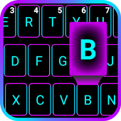Emoji Smart Neon keyboard Zeichen