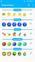 3D Emoji Stickers - WAStickerApps постер