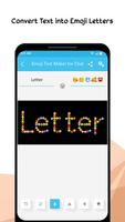 Emoji Text Maker for Chat Affiche