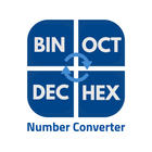 Number Converter - Convert Binary, Octal, Hex-dec أيقونة