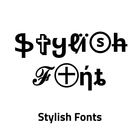 Stylish Fonts Zeichen
