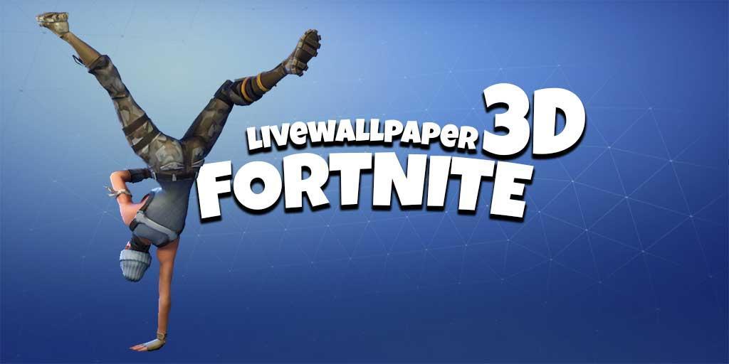 Emote Dances 3d Livewallpaper From Fortnite For Android Apk Download - roblox fortnite dances how to get scenario