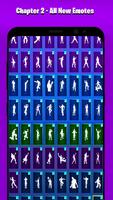 پوستر Emotes from Fortnite - Dances, Skins & Wallpapers