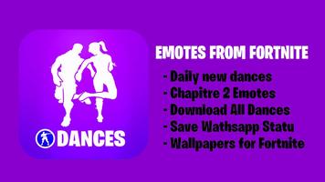 Emotes from Fortnite - Dances, Skins & Wallpapers スクリーンショット 3