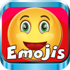 Emojis graciosos y divertidos-icoon