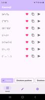 Kaomoji capture d'écran 1