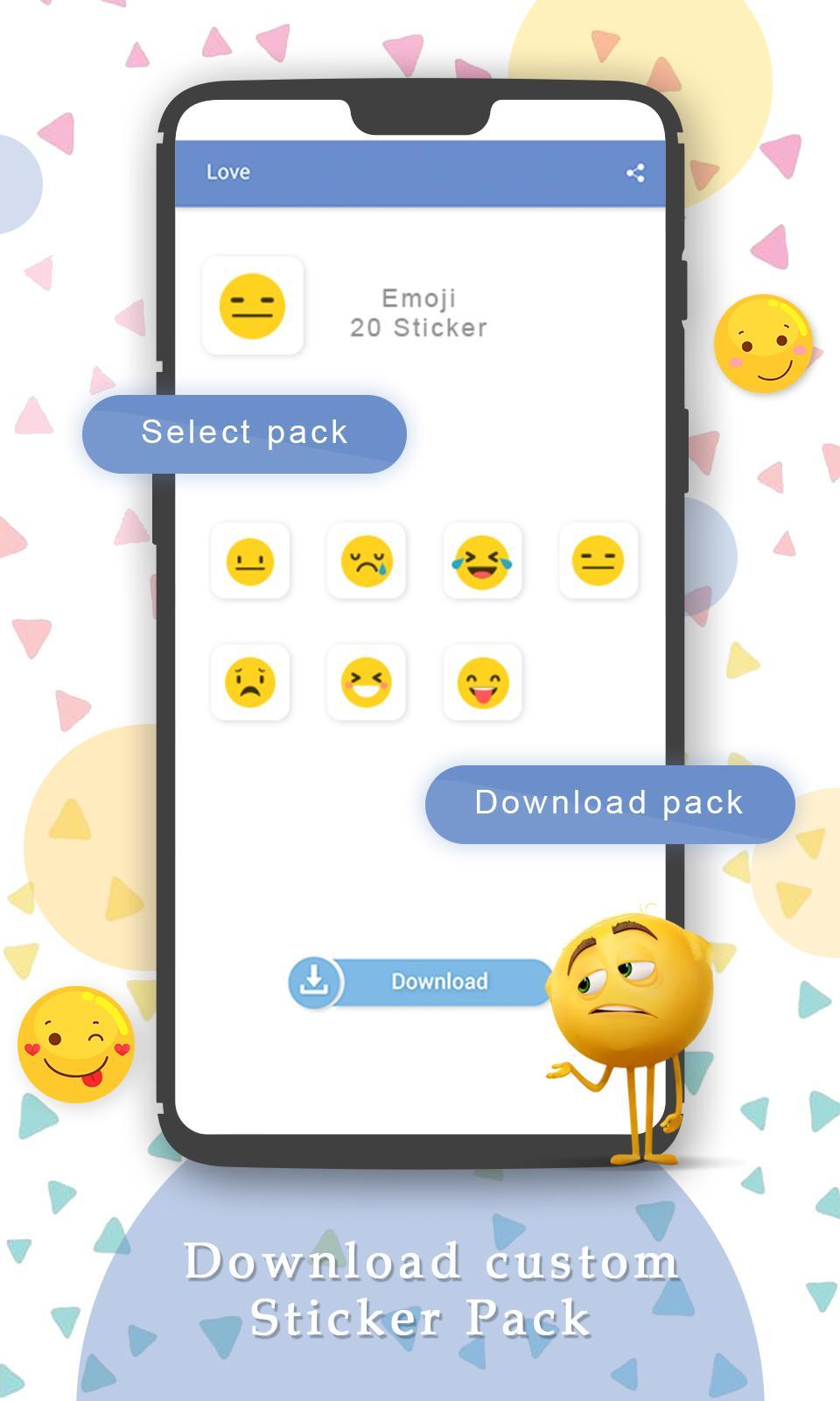 Emoticons sticker pack for whatsapp apk