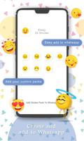 Emoticons Sticker Pack - Wastickers Pack Whatsapp plakat
