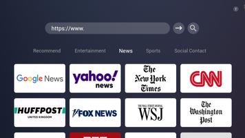 Emotn Browser - Browser for TV screenshot 1