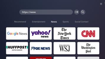 Emotn Browser - Browser for TV اسکرین شاٹ 1