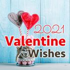 Happy Valentine's Wishes Cards 2021 أيقونة