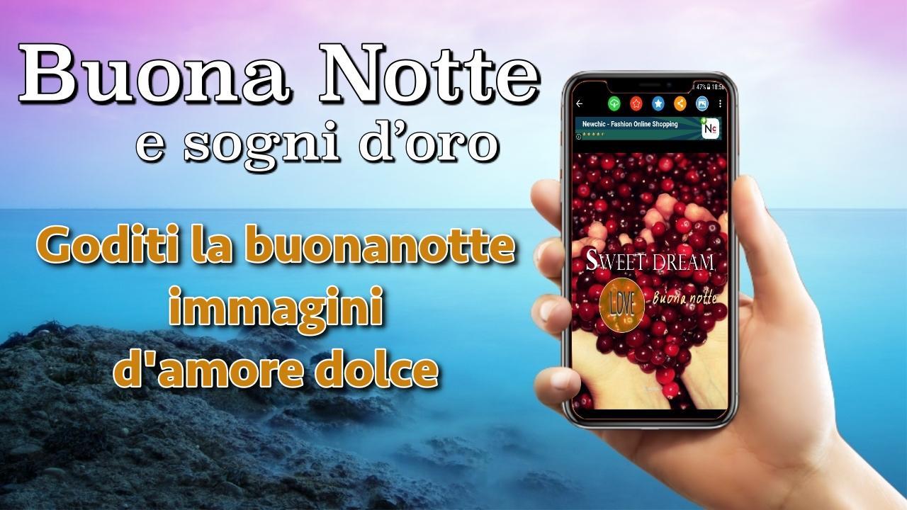 Italian Good Night Sweet Dreams Wishes Messages For Android