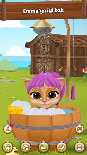 android icin emma kedi bahcivan sanal evcil hayvan oyunu apk yi indir