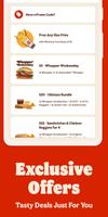 BURGER KING® App تصوير الشاشة 2