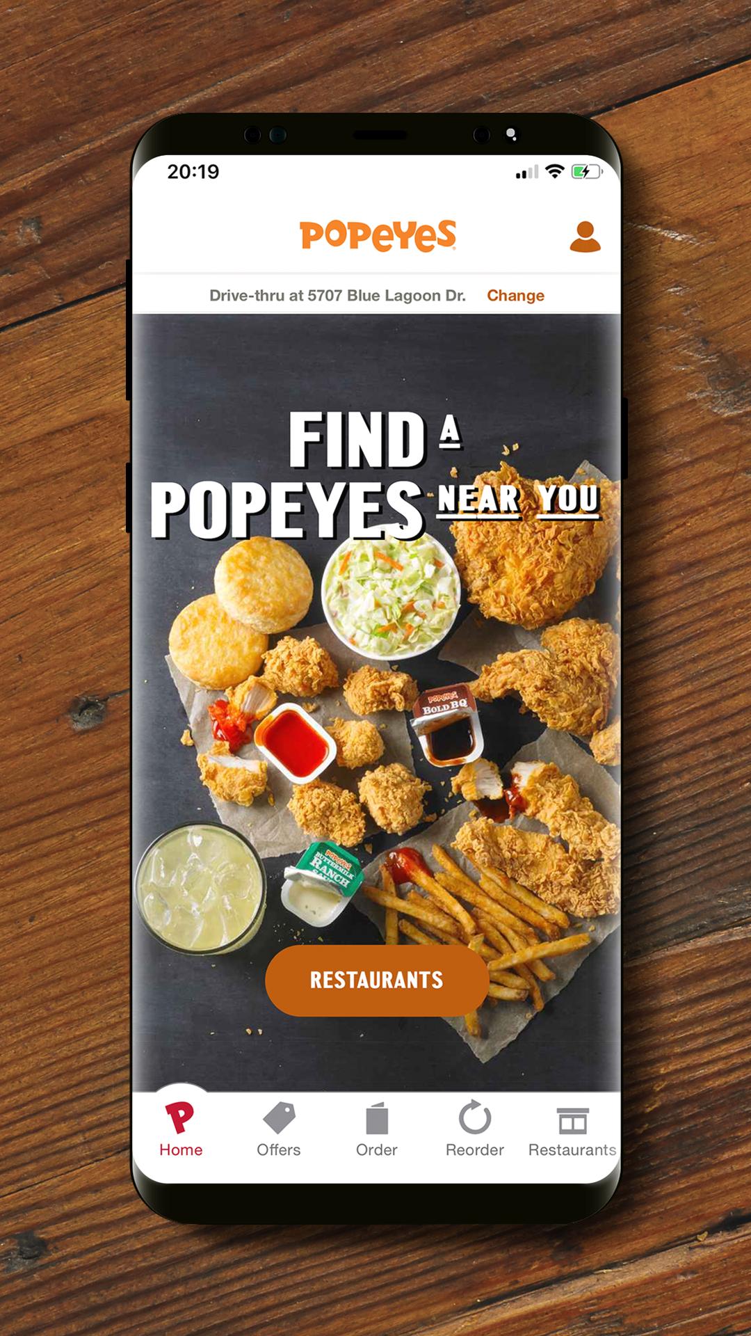 Image result for popeyes app to register