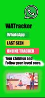 WhatsApp Online Tracker الملصق
