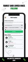 WhatsApp Online Tracker ảnh chụp màn hình 1