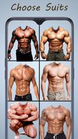 Muscular Man Body Photo Suit スクリーンショット 3