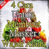 4 Cara untuk Membuat Masker Wajah Alami ไอคอน