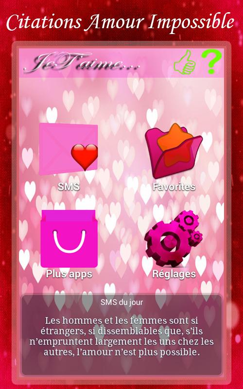 Citations Amour Impossible For Android Apk Download Citations Amour Impossible For Android Apk Download