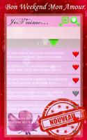 SMS Bon Weekend poster