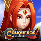 Conqueror & Puzzles : Match 3 RPG Games أيقونة