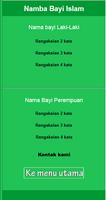 Nama Bayi Islami Dan Maknanya تصوير الشاشة 1