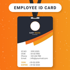 Employee ID Card Maker App أيقونة