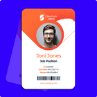 Employee ID Card Maker App icône